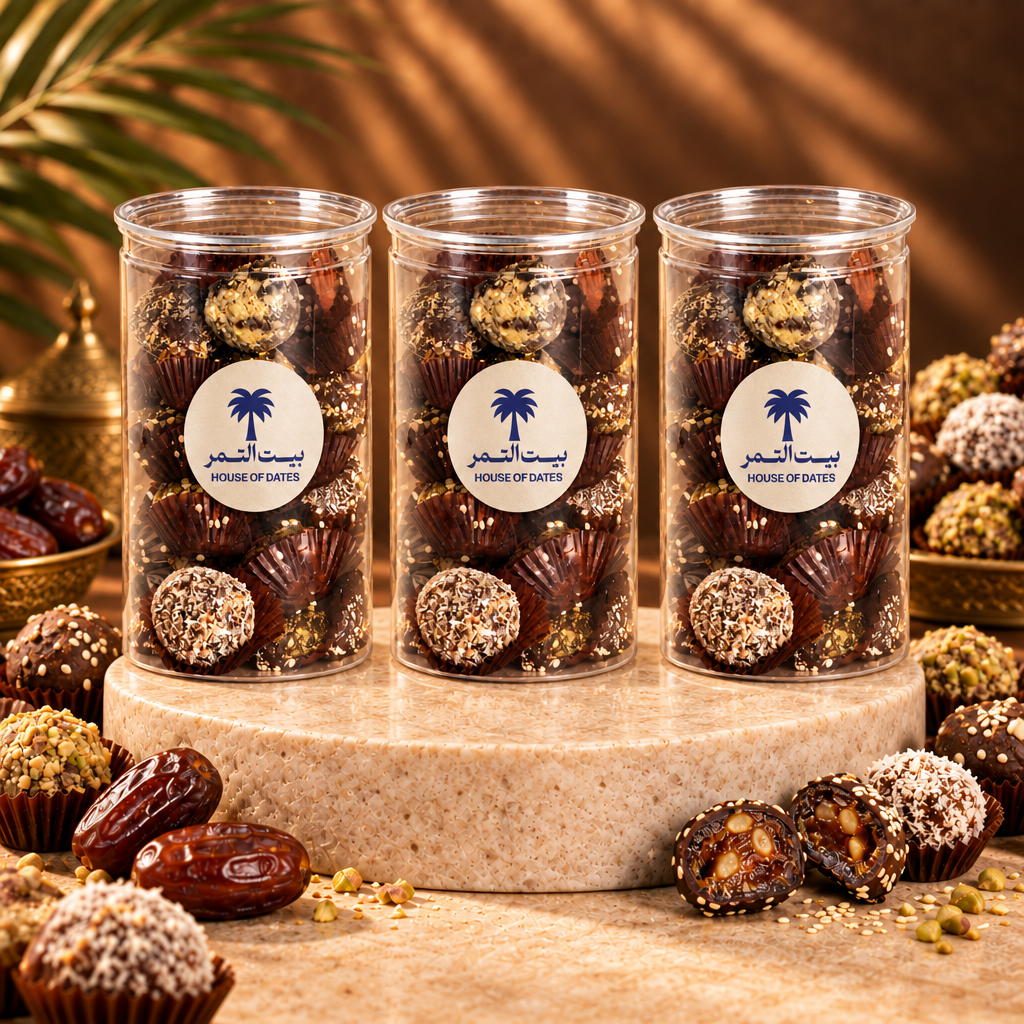 ٣ عبوات كرات تمرية 🍫