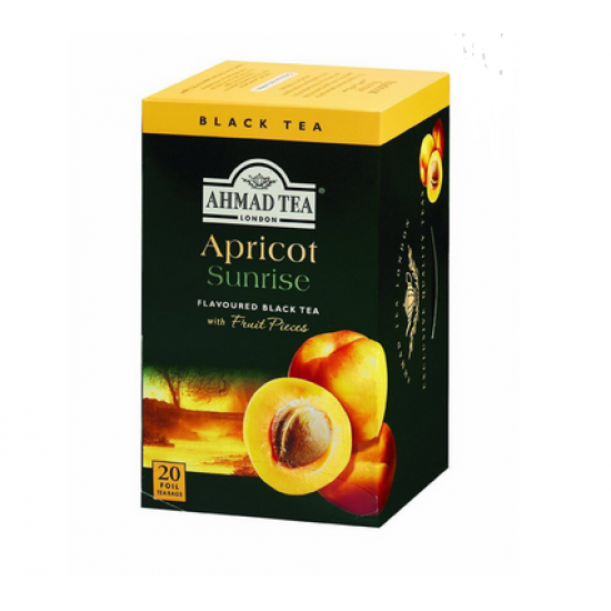 شاي أحمد تي بالمشمش- ٢٠فتلة