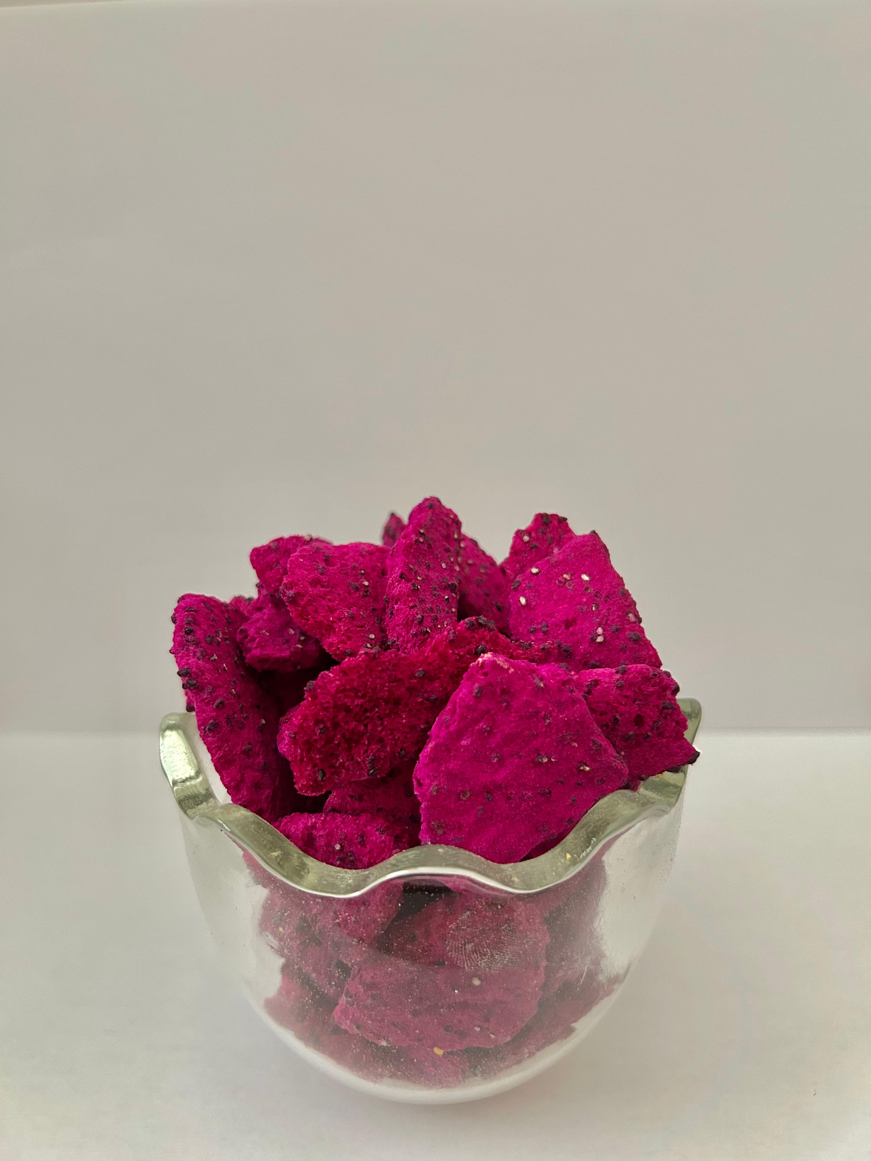 فاكهة التنين مقرمشة