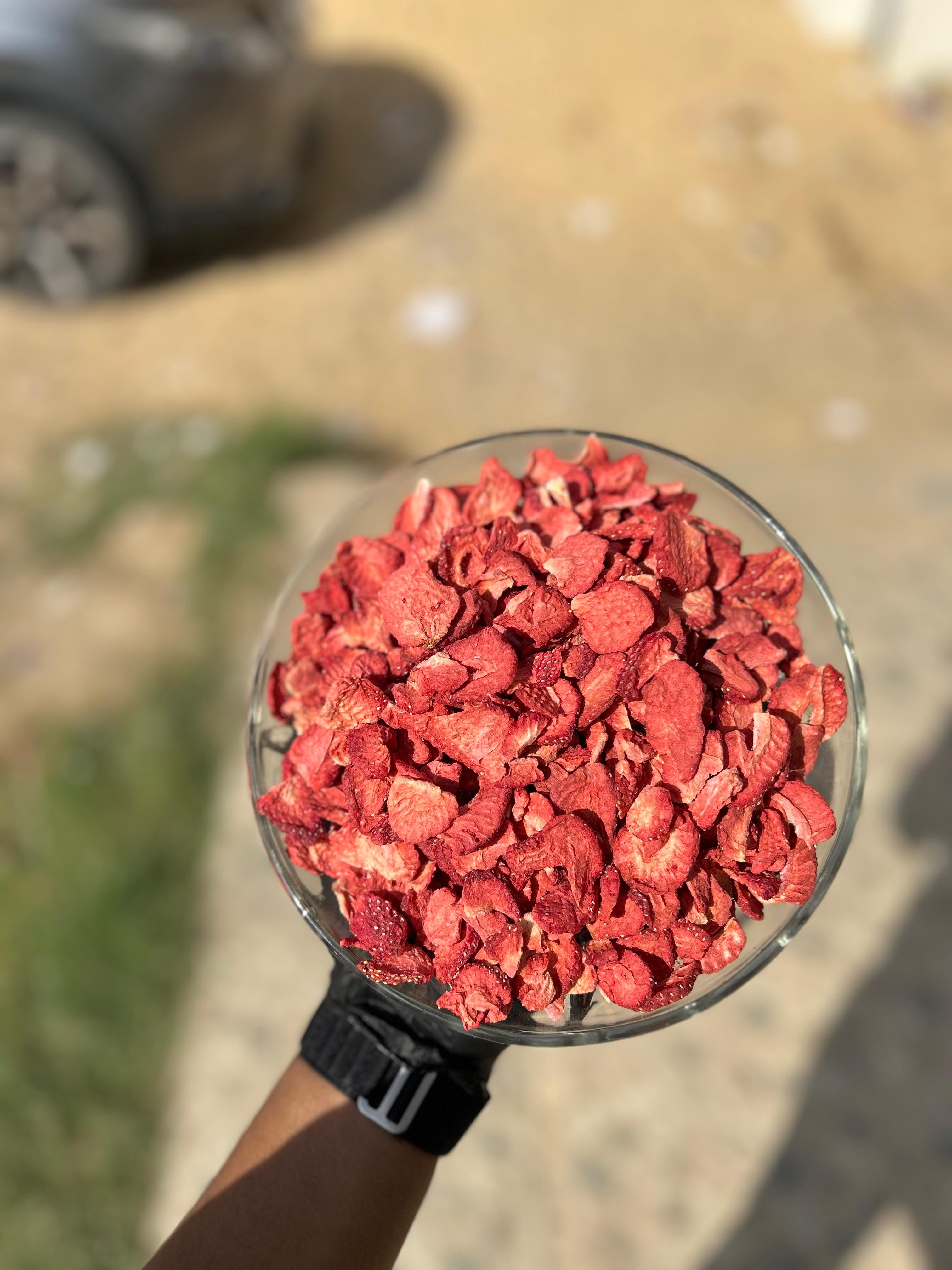 فراولة مقرمش