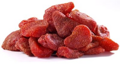 فراولة مجففة